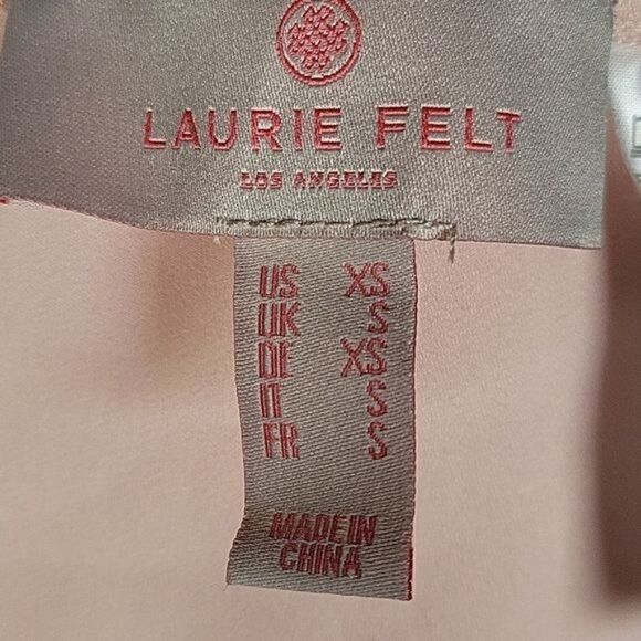 NWOT Laurie Felt Reversible Pleated Sleeve Blouse Sz XS - Picture 10 of 14
